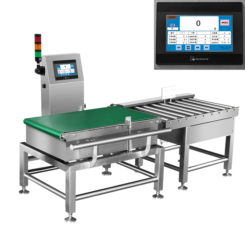 Máquina de verificação de cinto , Verifique o pesador para a caixa , Touch Screen Verifique o pesador