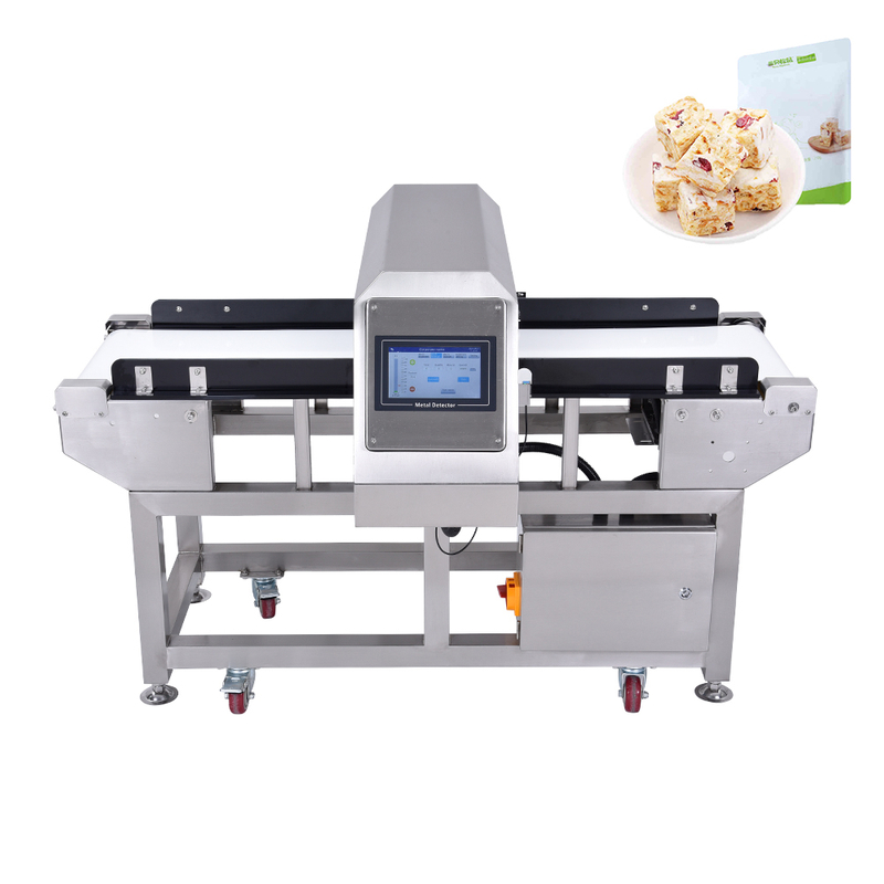 Detector de metais para embalagem de papel alumínio, detector de metal de chocolate ， Detector de metal para indústria de alimentos