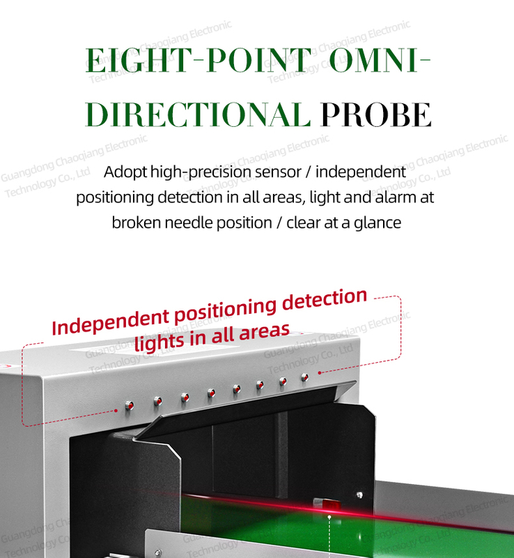 Detector de agulha de colchão de metal magnético