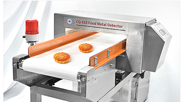 detector de metal alimentar ajustável automático para torradas